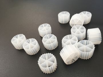Αγορά KLB04 MBBR Bio Media / Hdpe Filter Media Λευκό χρώμα, 20 χρόνια διάρκεια ζωής online manufacture
