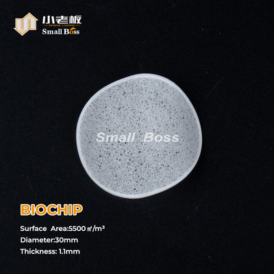 Αγορά White Color Mbbr Filter Media with Virgin HDPE Material Ras Biochip online manufacture