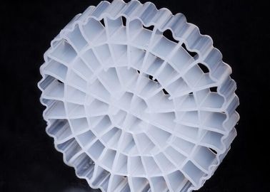 Αγορά Αγνό υλικό HDPE MBBR Bio Media K5 Λευκό χρώμα με μέγεθος 25 * 4mm Για εξοπλισμό IFAS online manufacture