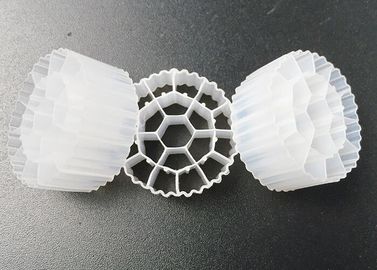 Αγορά 19 Τρύπες 25*10mm Λευκό φίλτρο βιομάζας Φορέας αντιπροσωπευτικού υλικού UV online manufacture