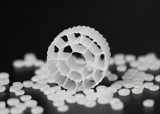 Αγορά 19 τρύπες K3 Biocell Filter Media με παρθένο υλικό HDPE και λευκό χρώμα online manufacture