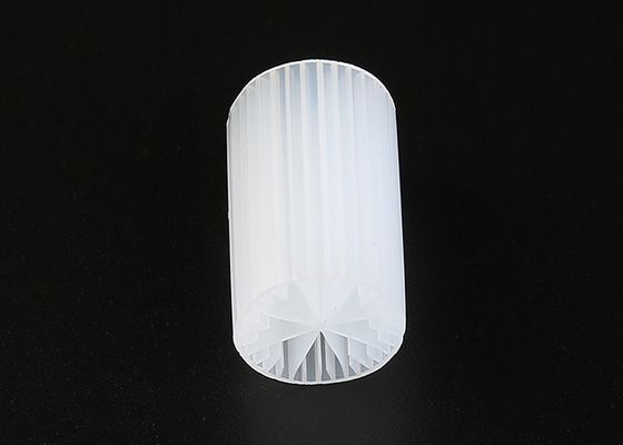 Αγορά Λευκό χρώμα MBBR Bio Media Virgin υλικό HDPE 15*15mm Μέγεθος Για επεξεργασία λυμάτων online manufacture