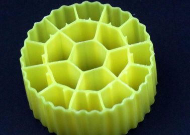 HDPE λευκό πλαστικό K3 φίλτρο μέσο επεξεργασία νερού Bio Cel για λίμνη Cass διαδικασία μετακίνηση αμμωνία άζωτο