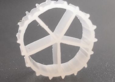 Αγνό υλικό HDPE MBBR Bio Media 10 * 7mm Μέγεθος για μακρά διάρκεια ζωής