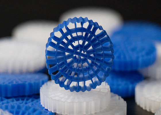 Υλικό διήθησης βιοκύτταρων HDPE για λίμνες ψαριών Υλικό διήθησης επεξεργασίας νερού