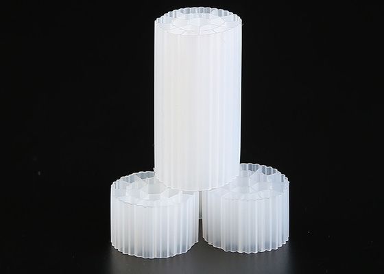 Επεξεργασία νερού MBBR Bio Media HDPE Bio Cel Colorul Plastic