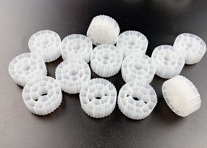 Mbbr Hdpe Βιολογικό φίλτρο Μέσα Ενέργειας Φίλτρο κρεβατιού Βιοκύτταρο