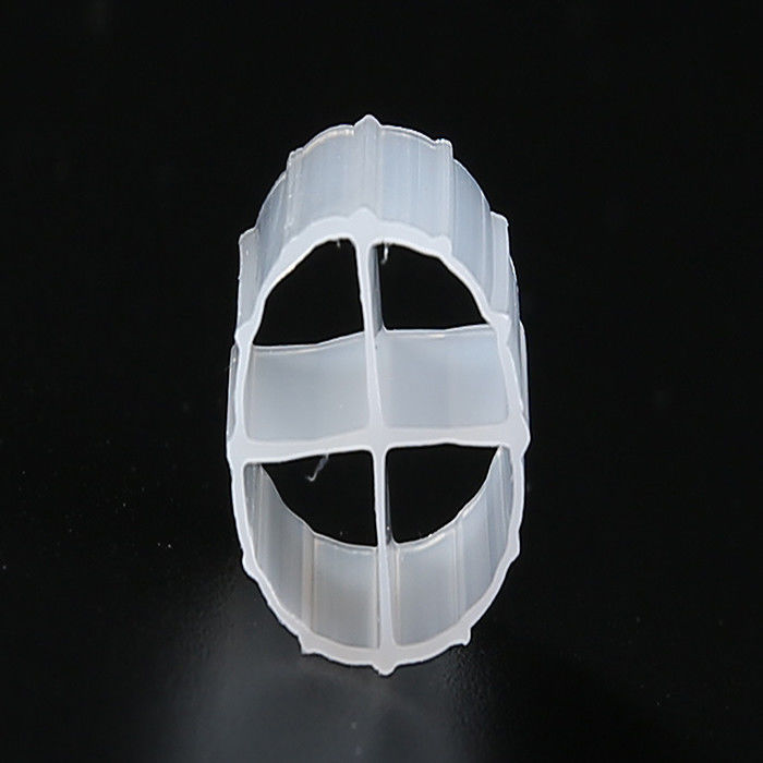 Μακροχρόνια διάρκεια ζωής MBBR Φιλτράρισμα 4 τρύπες φιλικό προς το περιβάλλον