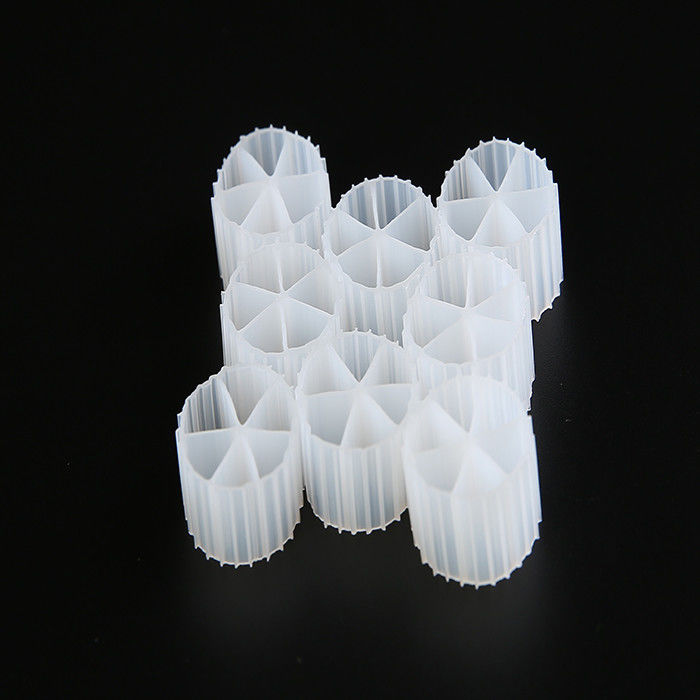16 mm X 10 mm Υδροφιλικό πλωτό φίλτρο μέσο Virgin HDPE υλικό MBBR
