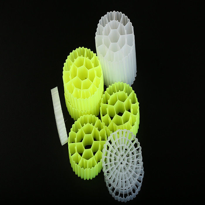 Χρωματιστή πλαστική βιοκύτταρα φίλτρο μέσων Επεξεργασία τροφίμων Υπερ-αποκαρβουρίσματος
