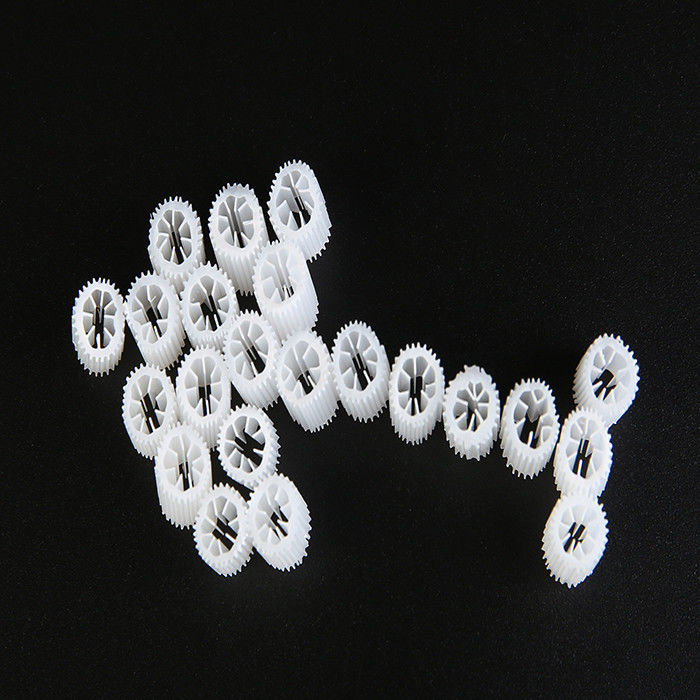 7 τρύπες πλωτό φίλτρο μέσο υλικό HIPS πλαστικό βιοκύτταρο για βιομηχανικά λύματα