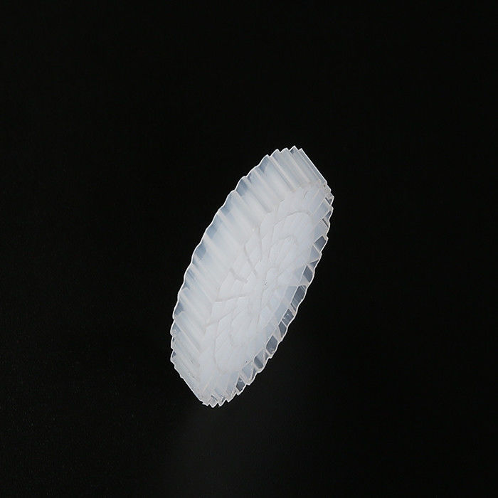 Αγνό υλικό HDPE K5 MBBR Φιλτράρισμα με καλή επιφάνεια και λευκό χρώμα