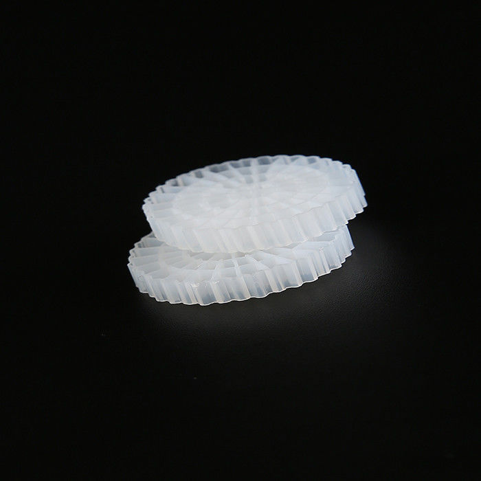 RAS λευκό πλαστικό φίλτρο μέσο MBBR K5 για την αλιευτική εκτροφή, επεξεργασία νερού