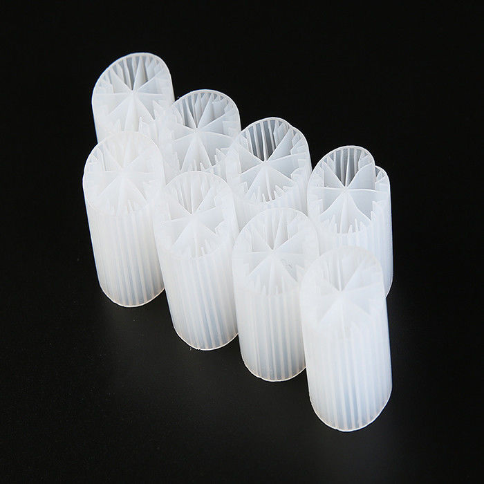 Μέσα φίλτρου HDPE πλαστικού MBBR FOR RAS SYSTEM Μέσα μακράς διάρκειας ζωής