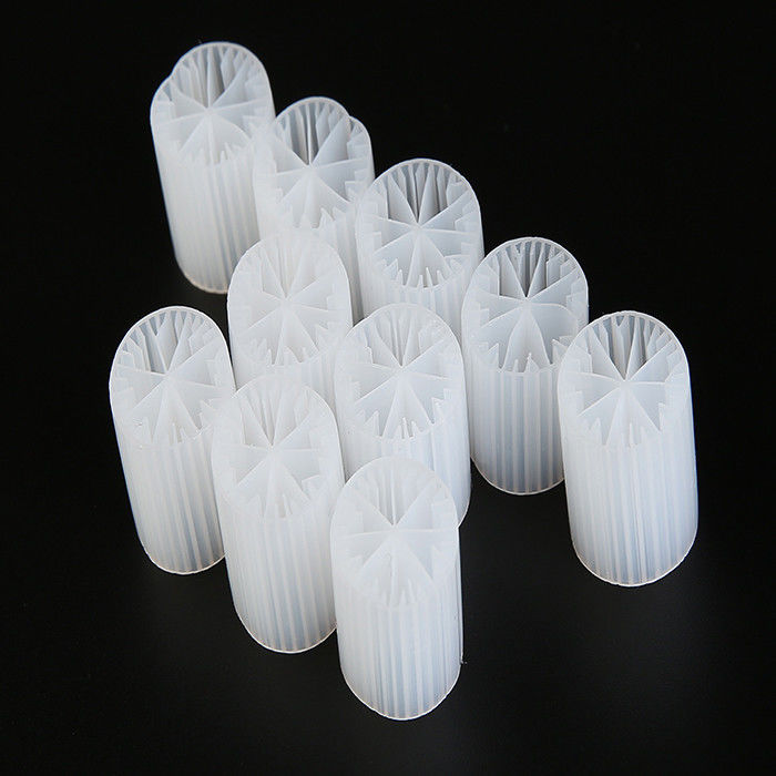 Ψαρολίβανο Virgin HDPE Biocell Filter Media Λευκό χρώμα Καλή επιφάνεια