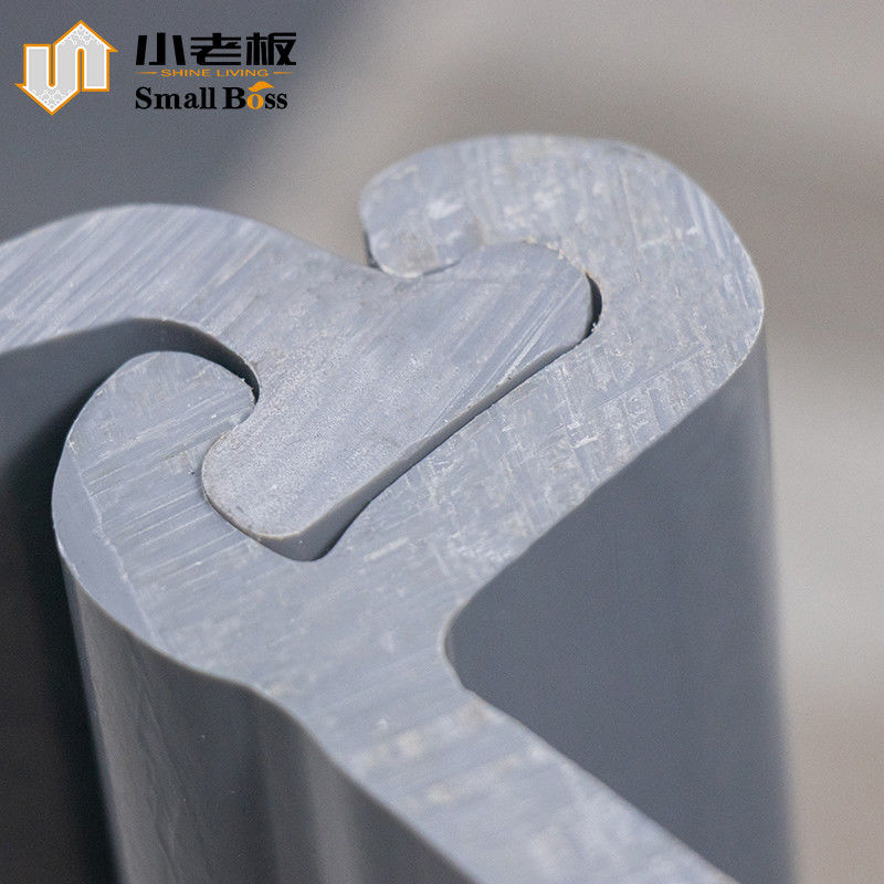 Φύλλα από βινύλιο PVC τύπου Z για την κατασκευή τοίχων στήριξης