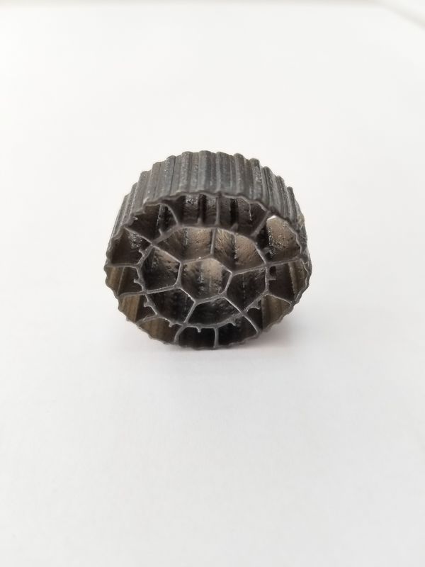 λευκό φίλτρο υδραυλικών υδρογονανθράκων hdpe πλαστικών βιομέσων συσκευασίας για επεξεργασία νερού