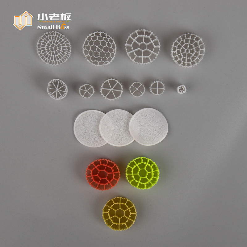 K3 οποιοδήποτε χρώμα Mbbr Bio Filter Media Carrier για την απομάκρυνση αστικών λυμάτων