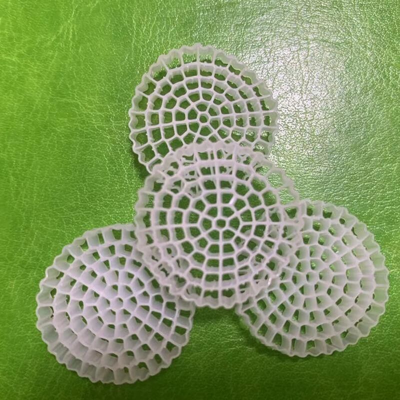 PE79S 1600m2/m3 πλωτός φορέας MBBR φίλτρα για επεξεργασία λυμάτων