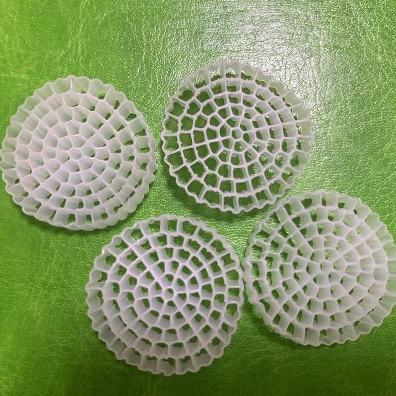 PE79S 1600m2/m3 πλωτός φορέας MBBR φίλτρα για επεξεργασία λυμάτων