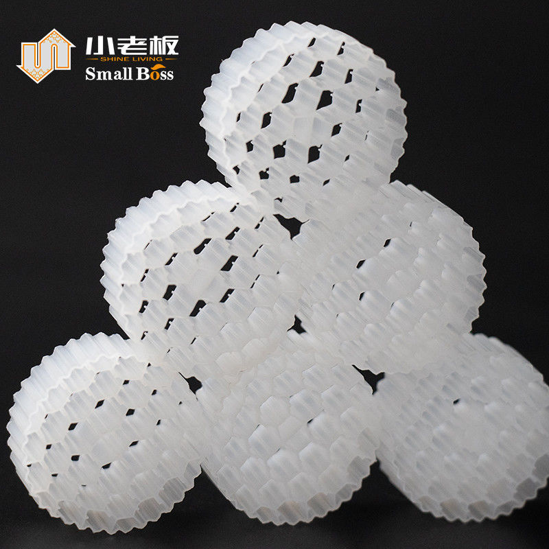 Πλαστικό PE38 υλικό Πλαστικό Biofilter Media MBBR Bio Carrier για την επεξεργασία λυμάτων