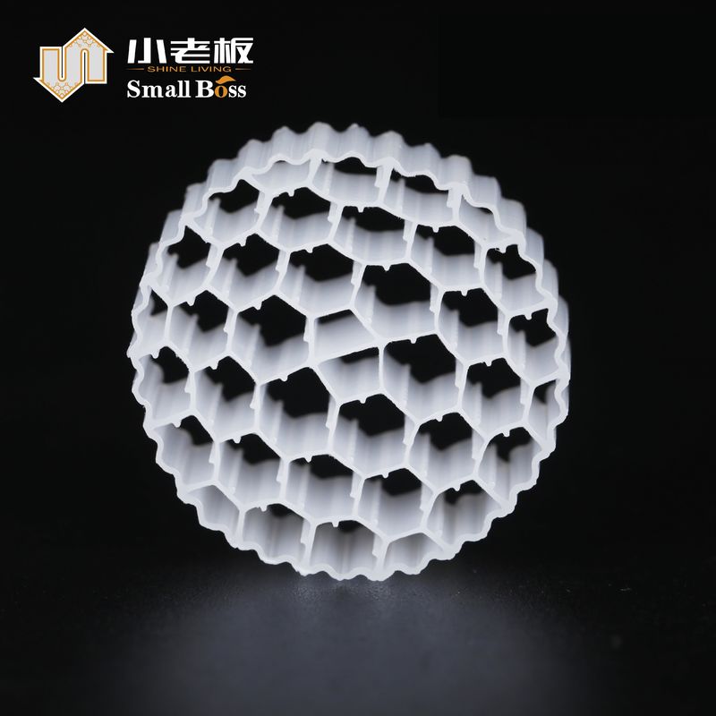 Πλαστικό PE38 υλικό Πλαστικό Biofilter Media MBBR Bio Carrier για την επεξεργασία λυμάτων