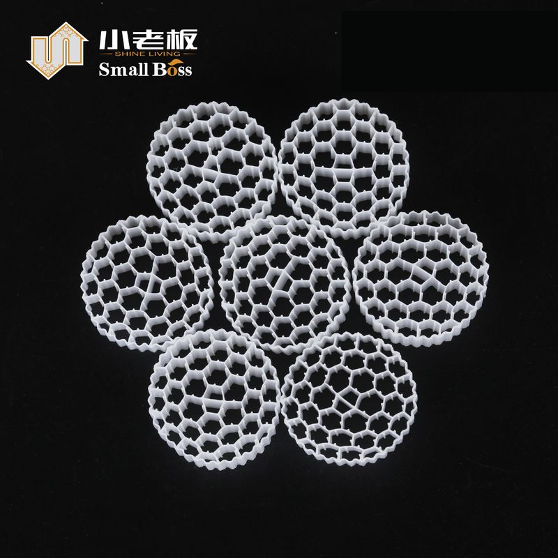 Πλαστικό PE38 υλικό Πλαστικό Biofilter Media MBBR Bio Carrier για την επεξεργασία λυμάτων