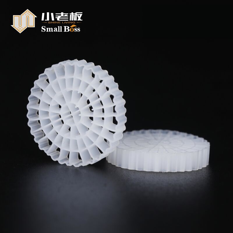Αντοχή σε κρούσματα πλαστικό MBBR Biocell Filter Media Υψηλή επιφάνεια