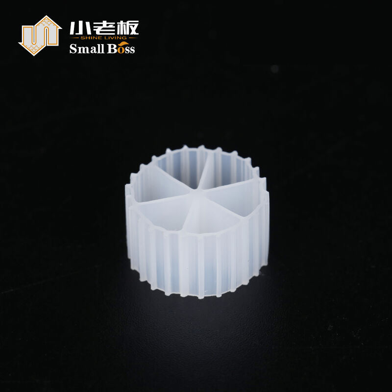 Υψηλή Βιολογική Δραστηριότητα MBBR Filter Media K1 Media Filter για ενυδρείο Koi Pond