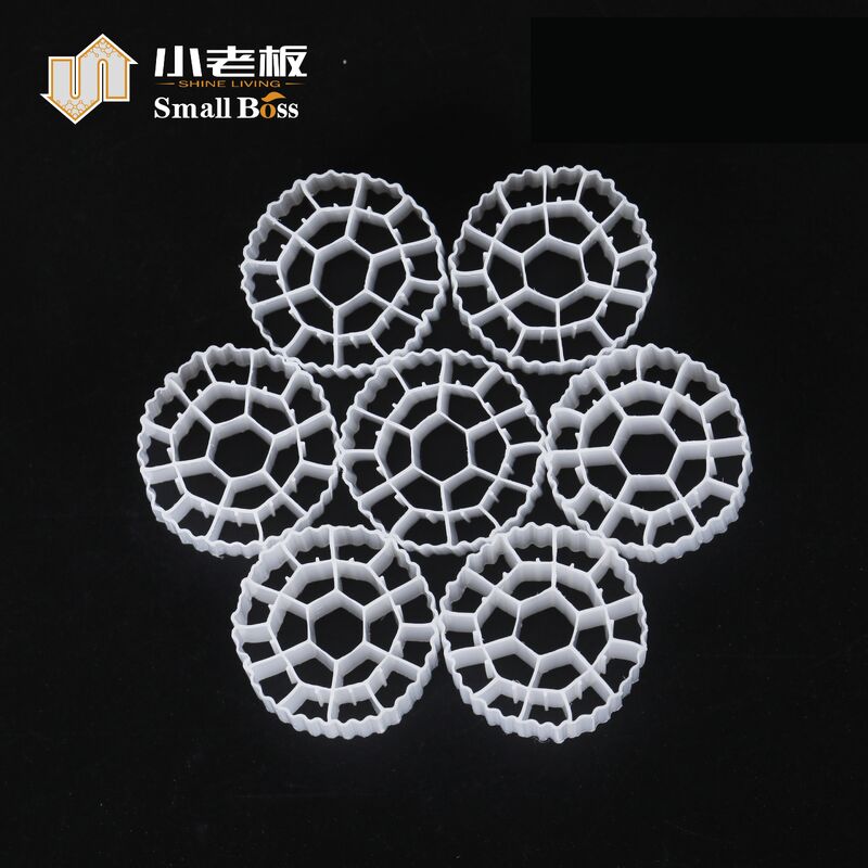 Λευκό μέσο φίλτρου MBBR K3 HDPE RAS μέσο πλωτό