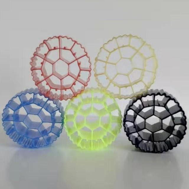 ΜΒΒΡ Βιοσφαίρες PE ΜΒΒΡ Φιλτράρισμα 19 αριθμοί οπών για επεξεργασία λυμάτων