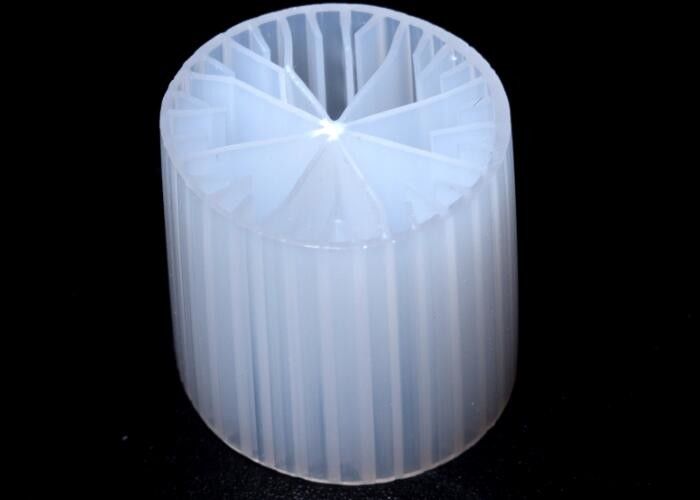 Αερόβιο πλαστικό Mbbr K3 Bio Media Hdpe πρώτες ύλες FDA Safty Test ISO πλωτά μέσα