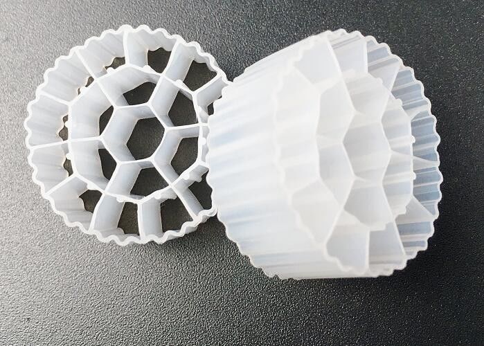 19 Τρύπες 25*10mm Λευκό φίλτρο βιομάζας Φορέας αντιπροσωπευτικού υλικού UV