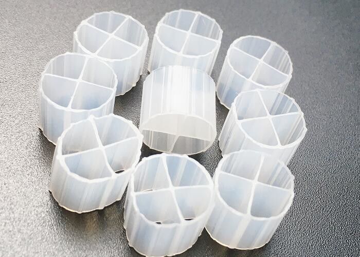 PE01 KALDNES SBR Διαδικασία Mbbr Φίλτρο 12*9mm HDPE Ασφαλές υλικό