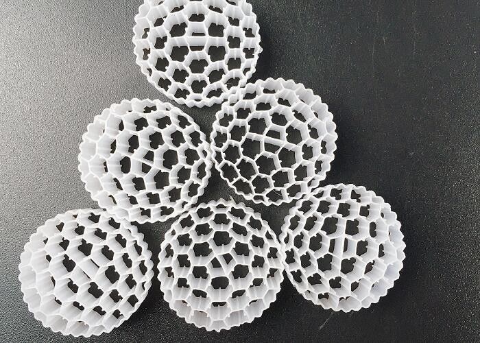 Υλικό θερμού μούχλας Hdpe Fda Safty K3 Filter Media Βιομηχανική επεξεργασία νερού
