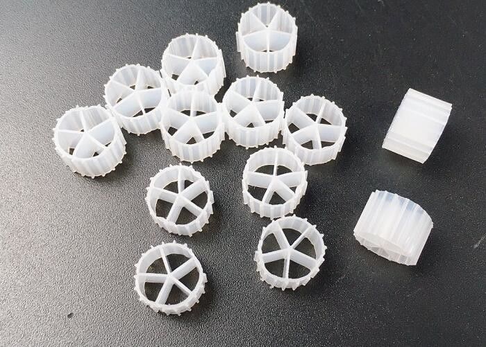 10*7mm MBBR Bio Carrier FAB Media Bio Cell Media για επεξεργασία νερού