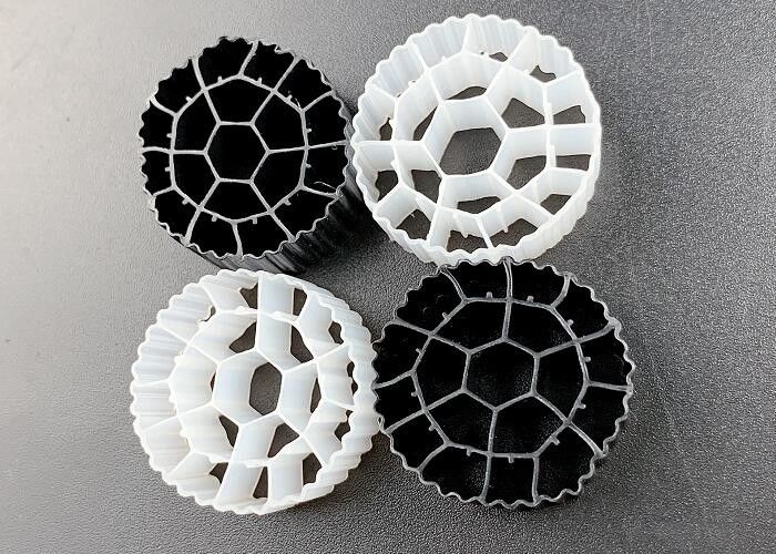 Πλαστικό Hdpe για RAS Αντίσταση σε χτυπήματα MBBR πλωτό φίλτρο μέσο