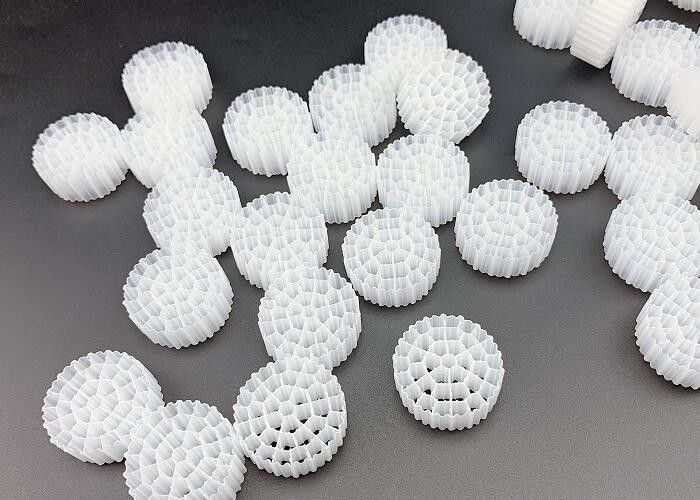 ΜΒΒΡ Βιοσφαίρια επεξεργασία λυμάτων πλαστικών φίλτρων 25*10MM