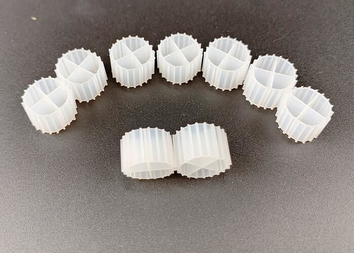 Αγνός HDPE λευκός 11MM βιοφιλτράρισμα για απονιτρίωση