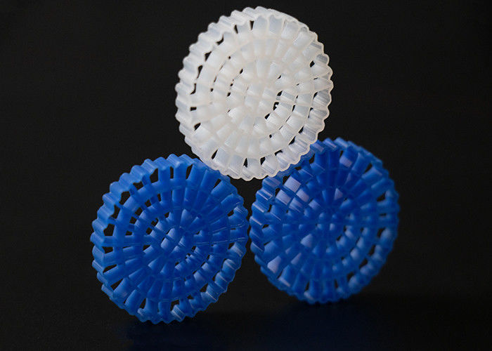 RAS λευκό πλαστικό φίλτρο μέσο MBBR K5 για την αλιευτική εκτροφή, επεξεργασία νερού