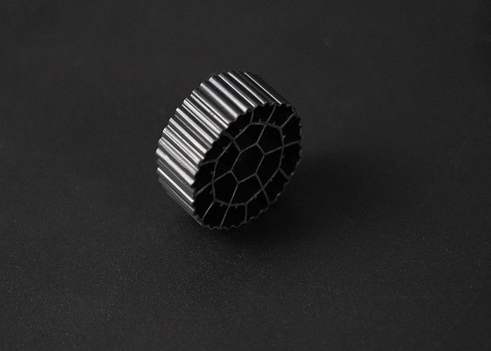Πριγκίπισσα υλικό HDPE MBBR Filter Media Biofilter 25mm X12mm Μέγεθος 600 m2/m3 Επιφάνεια