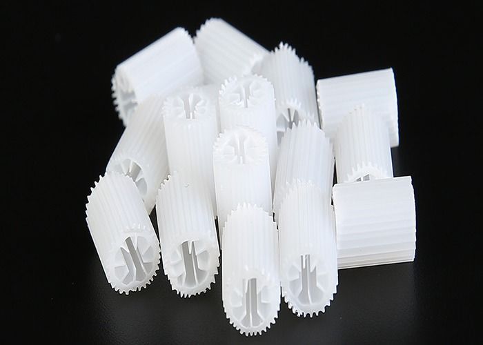 MBBR Bio Media βαρύ μέγεθος 5*10mm Virgin HIPS υλικό πλαστικό MBBR Filter Media