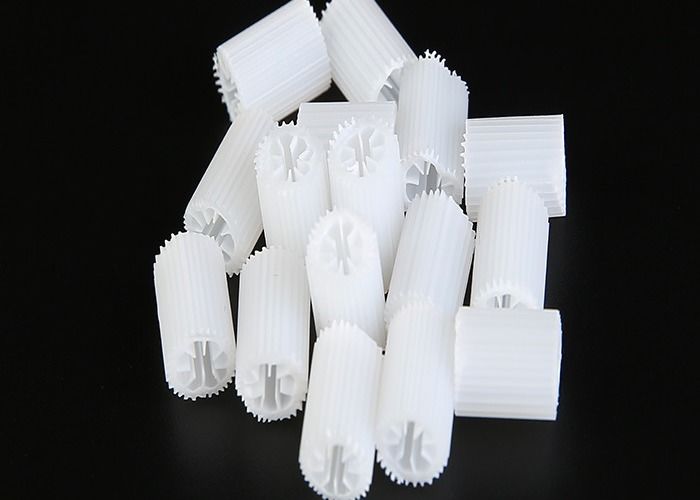 MBBR Bio Media βαρύ μέγεθος 5*10mm Virgin HIPS υλικό πλαστικό MBBR Filter Media