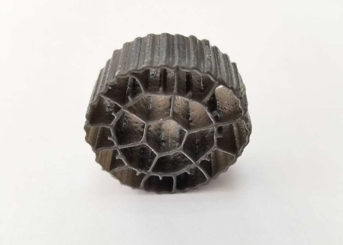 25 mm x 12 mm πολύχρωμα μέσα φίλτρου MBBR υλικό HDPE PE06 βιομέσα