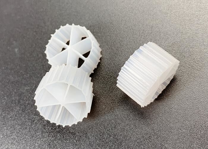 16x10mm Μεγάλη επιφάνεια K2 Filter Media Προσαρμοσμένος φορέας MBBR