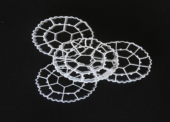 Επεξεργασία νερού MBBR Bio Media HDPE Bio Cel Colorul Plastic