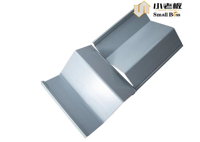 Χρώμα γκρι βινύλιο PVC φύλλο στοίβας προσαρμοσμένη τύπου Z έκταση