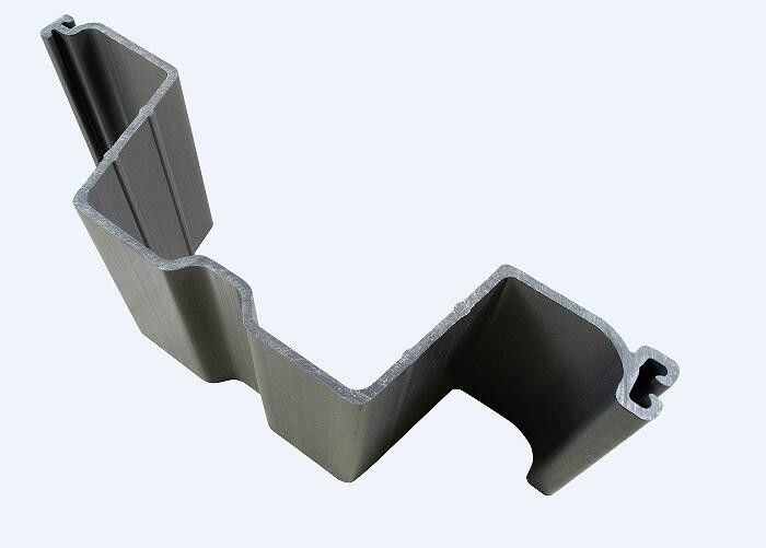 Άσπρος βινυλίου PVC φύλλο 10MM πάχος τύπου U με εξώθηση